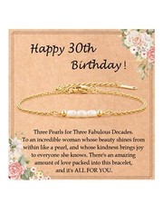 Tarsus Birthday Gifts for Women, Beautiful Pearls Precious Memories, Birthday...