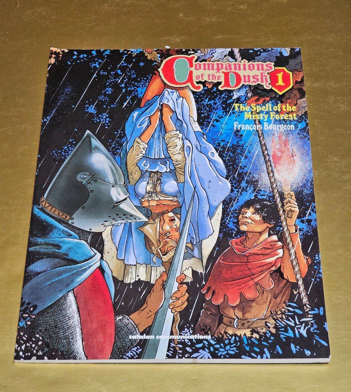 The Spell Of The Misty Forest Vintage Graphic Novel / Francois Burgeon 1st Print