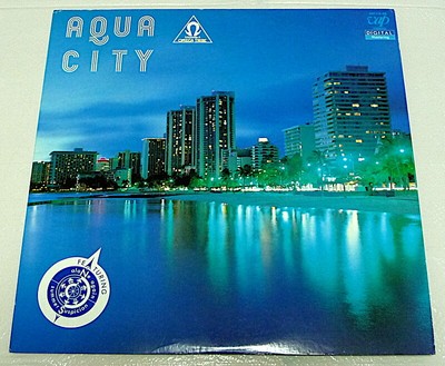 S Kiyotaka Omega Tribe Aqua City Japan Lp W Insert City Pop Vinyl Ebay