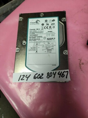 Computer Hard Drive Seagate ST373454LC 73GB Server Hard Drive - 80-pin SCSI, 15K RPM, U320, Tested & Working External SCSI Hard Drive - Foto 7