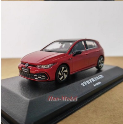 1:43 FAW Volkswagen GOLF 8 generation Alloy Car Model Collection Hobby Gifts Red