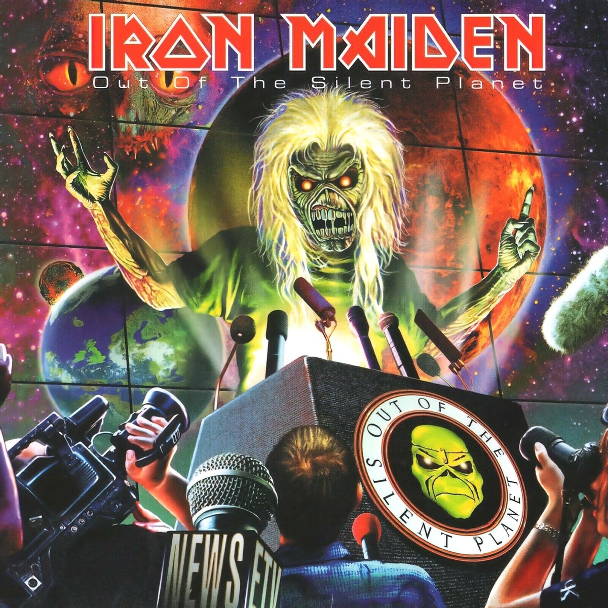 Iron Maiden Out Of The Silent Planet SINGLE 12x12 Album