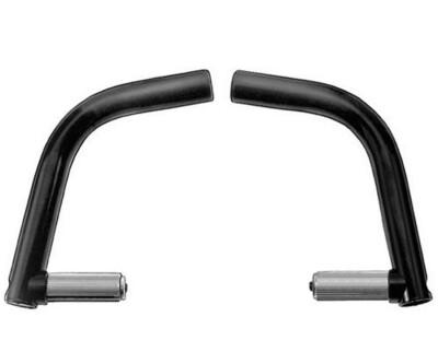 1 Paar Bar Ends Innenklemmung Lenkerhörnchen Alu schwarz Fahrrad Lenkerenden XL