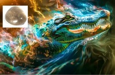 Crocodile Spirit Pearl a Mythological Stone got from Phowintaung Cave