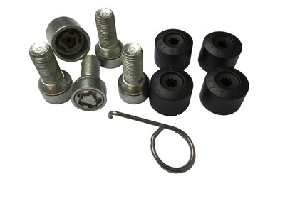 Original Vw Radsicherungs Satz Felgenschloss Golf Vii Und Variant 5q0698137 Ebay