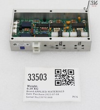 33503 APPLIED MATERIALS ASSY,TC AMP & OVERTEMP INTERLOCK, GIGA-F 0090-36221