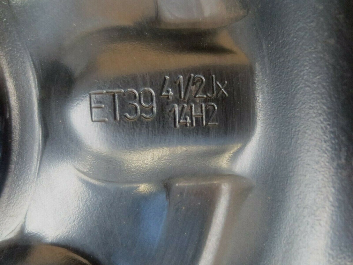 1xStahlfelgenToyota Aygo / Peugeot 107er/Citroen C1 4,5Jx14H2 