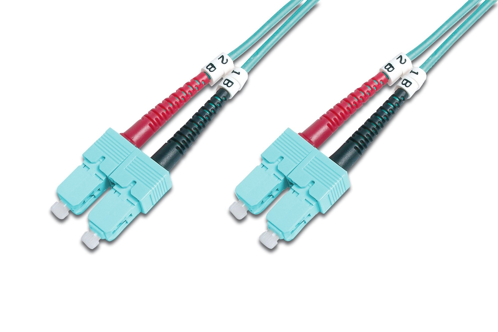DIGITUS DK-2522-03/3 – Fibre Optic Cable OM3 – 3 m – ST to SC – Duplex Fibre Opt