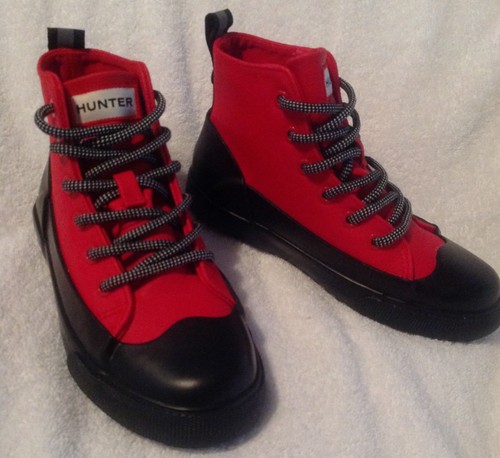 hunter sneaker rain boots