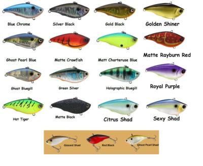 Yo-Zuri Rattl'n Vibe 2 1/2'', 5/8 oz. Lipless Crankbait - Choice of Colors