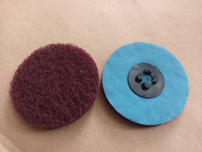 ATA SCOTCH BRITE SCHNELLWECHSEL MEDIUM OBERFLÄCHENAUFBEREITUNGSSCHEIBE 75 mm 20er PACK