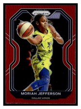 2021 Panini Prizm WNBA #9 Moriah Jefferson Prizms Red #/299
