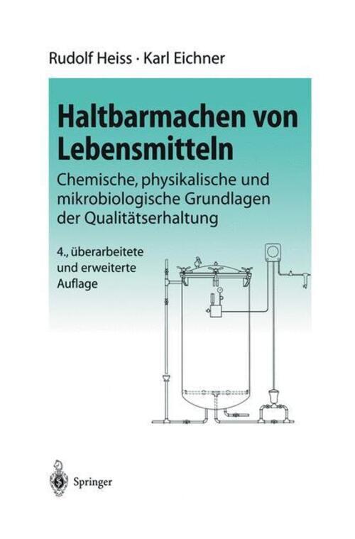 Thumbnail - K. Eichner (u. A.) | Haltbarmachen Von Lebensmitteln | Buch | Deutsch