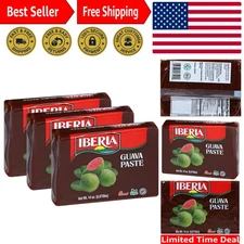 Value Pack of 3: 14 Oz Authentic Guava Paste - Ideal for Sweet & Savory Dishes