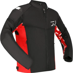 Richa Stradale Mesh Motorcycle Textile Jacket - Black / Red