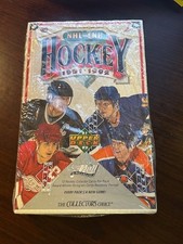 1991-1992 Upper Deck NHL Hockey FACTORY SEALED Wax Pack Box - Gretzky, Messier