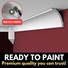 COVING CORNICE Wall Ceiling XPS HL100 Lightweight BEST QUALITY 68mm x 60mm