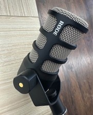 Rode Podcaster Microphone with Boom Arm and Shock Mount. Barely used kit