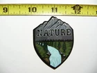 WATERFALL NATURE MOUNTAIN SMALL STICKER DECAL HIKING CAMPING WOODS GEAR PARK