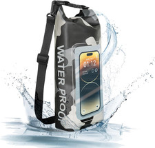 IP68 Waterproof Dry Bag, 2L - Roll Top Waterproof Pool Bag  Dry Bags for Kayak...