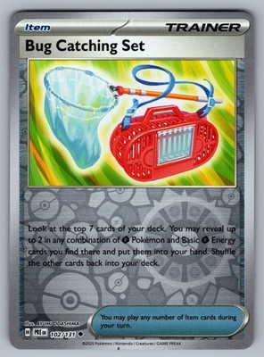 BUG CATCHING SET UNCOMMON SV: PRISMATIC EVOLUTIONS 102/131 NM