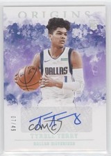 2020-21 Panini Origins Rookie FOTL Purple 7/49 Tyrell Terry #RA-TER Auto 0s9t