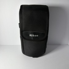 Genuine Nikon CL-M1 Semi-Soft Lens Case Black - No Strap, 9" x 4.5" x 4.5"