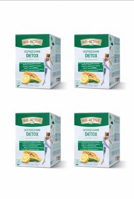   DETOX  4 Boxes (20 Bags Each) Body detox,Diuretic effect,Purification, clean