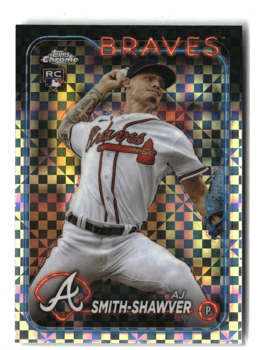 2024 Topps Chrome #19 AJ Smith-Shawver X-Fractors