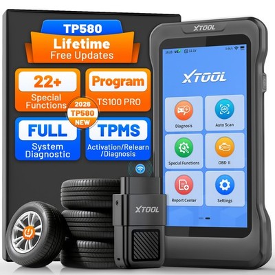 XTOOL TP580 TPMS TS100 Programming Tool All System Diagnostic Scanner 22 Service