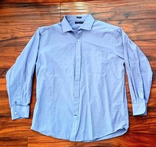 Tommy Hilfiger Shirt Men's Size XL Purple Micro Dot Long Sleeve Button Down Nice