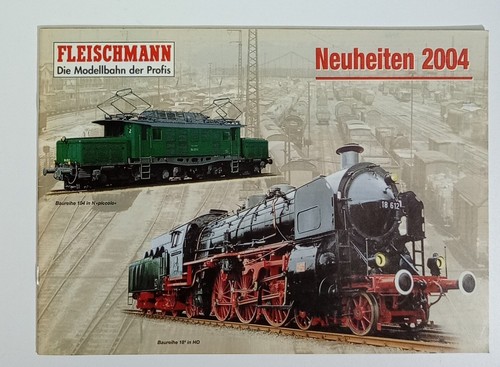 93069 Catalogo Modellismo Ferroviario Fleischmann H0 - Ed. GB D F 2004 | Zustand: Usato