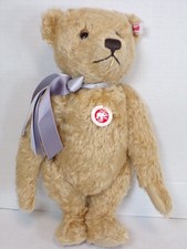 Steiff 2018/1900 British Collectors Teddy Bear Gold Mohair Growler Toy 14" HS-A3