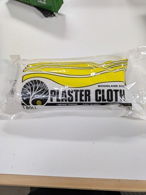 Woodland Scenics C1203 Plaster Cloth Roll - White