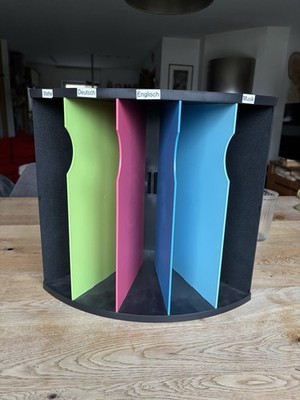 EXACOMPTA THE CORNER MIT 5 FÄCHERN SORTIERSTATION DIN A4 Briefablage
