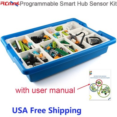 For we. do 2.0 Core Set 45300 Building Blocks Smart Hub Sensor Motor +Box Manual