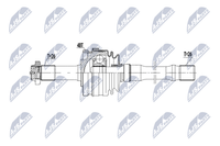 Nty Antriebswelle NPW-ME-203