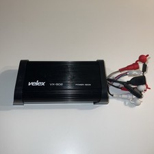 Velex VX502 Black Multi-Function Controller 4 Channel Wireless Amplifier