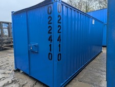 21ft x 8ft Steel Store (Anti-Vandal Unit, Cabin, Container) Price Includes VAT