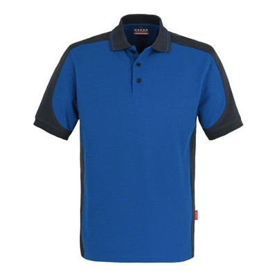 Hakro Polo-Shirt Contrast Performance royal Unisex-Größe: M