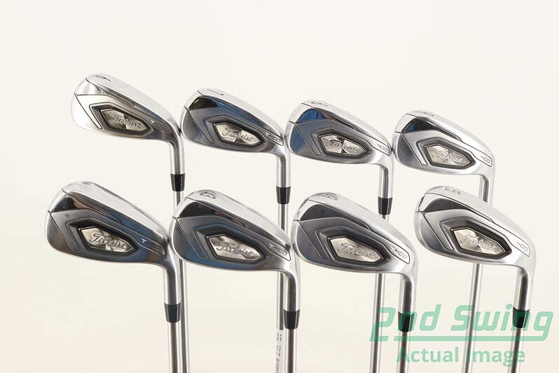 Titleist T400 Iron Set 6-PW AW GW SW Graphite Senior Right Hand Standard