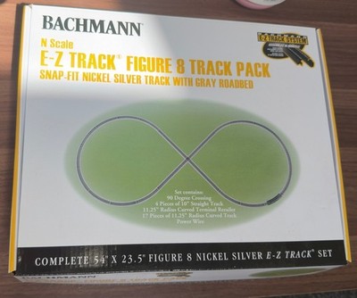 Bachmann ~ N Scale ~ New 2024 ~ Figure 8 Track Pack Set ~ 44878