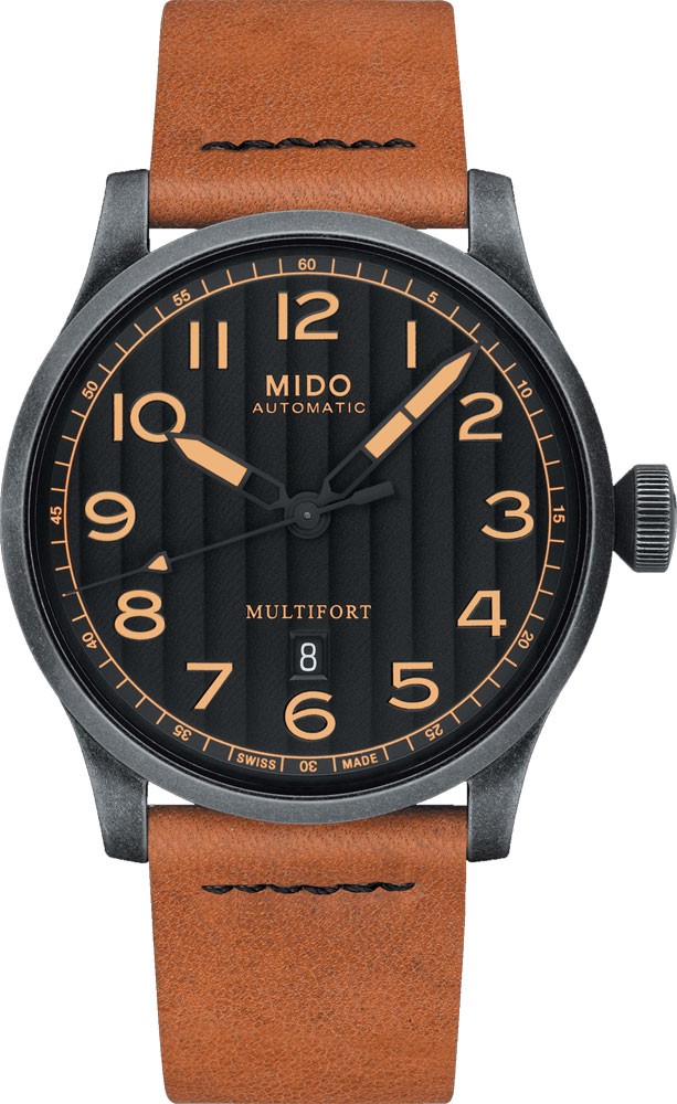 Mido Multifort Escape Horween Special Edition Automatic Black Dial