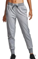 Under Armour Women's L Gray Jogger Pants Drawstring Loose Sweatpants Pockets EUC