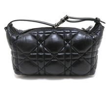 Dior Canage Diortravel Nomad Pouch Medium Handbag Black Unisex Db1269