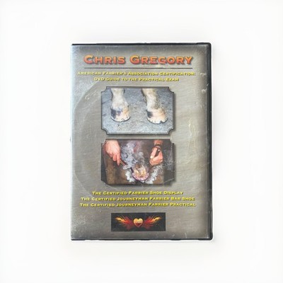 Chris Gregory American Farrier s Association Certification: DVD Guide (RARE)