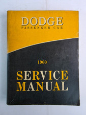 1960 Dodge Passenger Car Service Manual - Dart Matador Polara Phoenix Pioneer 1960 Dodge Passenger Car Service Manual - Dart Matador Polara Phoenix Pioneer