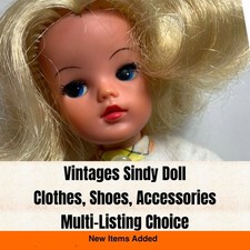 Vintage Sindy Doll Accessories Shoes Parts Clothes Pedigree Toys MULTI LISTING
