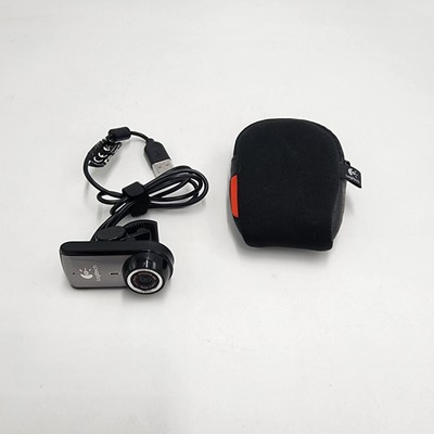 Logitech Webcam USB 2 MP Carl Zeiss / Tessar 2.0 / 3.7 Lens PC / Laptop 