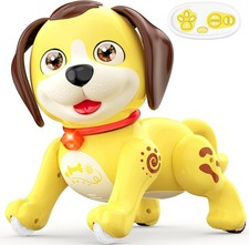 Remote Control Robot Dog Toy, Interactive Robot Dog Toys for Kids with Music, LE